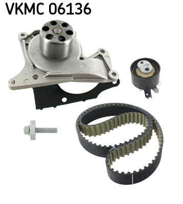 SKF VKMC 06136 Distributieriem kit incl.waterpomp